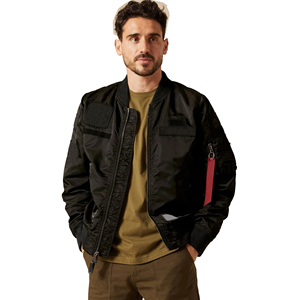 Chaqueta Bomber Ligera de Camuflaje con Cuello Alto, Estilo Moderno, Servicio OEM, Chaqueta de Primavera para Hombre - Product Image 1