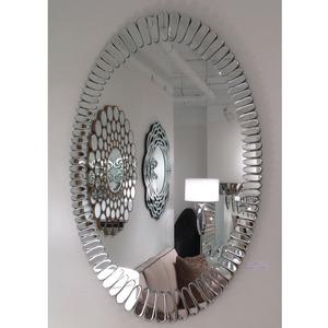 Espejo de Pared para Decoración del Hogar, Diseño Interior con Diseño de Hojas, Espejo Decorativo Clásico y Moderno con Múltiples Acabados - Product Image 1