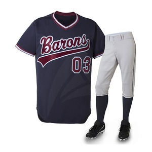 Uniforme de béisbol personalizado para hombre, uniforme de béisbol personalizado al aire libre, venta al por mayor - Product Image 4