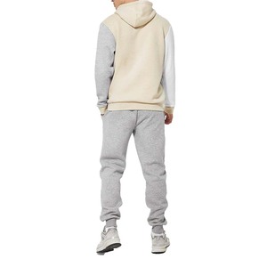 Sudadera con Capucha para Hombre, Nueva Moda, 100% Algodón, Diseño de Bloques, Forro Polar Grueso para Invierno, Logotipo Bordado con Pedrería, Diseño Sólido en la Parte Delantera - Product Image 3