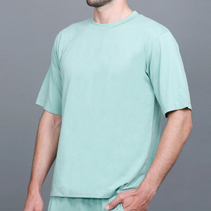 Camiseta Masculina Más Popular, 100% Algodón, Manga Corta, Logotipo Frontal, Estilo Hip Hop, Transpirable, Secado Rápido, Venta al Por Mayor, OEM - Product Image 6