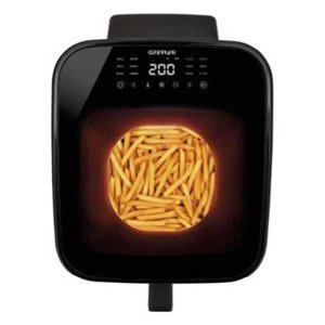 WOWFRY Black G10226 Freidora de Aire 12 en 1 de Acero Inoxidable 1700W 6L sin Aceite Estilo Inteligente para Uso Doméstico 2L para Hornear y Asar - Product Image 2