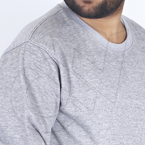 New Arrival Wholesale Men Winter <b>Sweatshirts</b> Polyester/Cotton Pullover with Quality Fabric Plus Size Quick Dry Anti-Pilling - Product Image 5