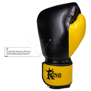 Leather Waterproof MMA Boxing <b>Gloves</b> for Men-Customizable Design <b>Pull</b>-On Closure - Product Image 2