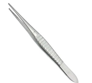 Instrumentos quirúrgicos dentales manuales profesionales, pinzas de dientes reutilizables 1x2, pinzas Debakey, instrumento de tejido de Material de acero - Product Image 2