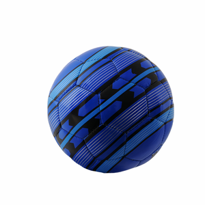 Taille personnalisée 5 Bleu TPU Football Ball PU et PVC Machine cousu en caoutchouc pour l'entraînement sportif et l'utilisation de Match imprimé Logo Football - Product Image 2