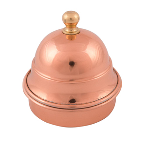 Assiettes à beurre avec couvercle couvercle plat à beurre en métal vaisselle décoration de table centres de table plat arrondi pour ustensiles de cuisine - Product Image 1