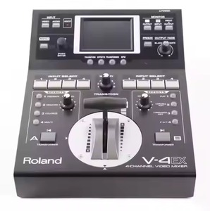 สมบูรณ์แบบ V-4EX เครื่องผสมวิดีโอดิจิตอล4ช่องสัญญาณพร้อมเอาต์พุต EQ และ HDMI เอาท์พุท3แบนด์ได้รับการรับรองคุณภาพการก่อสร้างโลหะและพลาสติก - Product Image 1