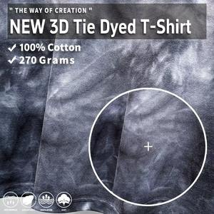 Camiseta Unisex de Manga Corta, Talla Grande, Colores Sólidos, Tejido de Punto 100% Algodón de 300 g/m², Nueva Camiseta Unisex con Logotipo Personalizado Teñido - Product Image 5