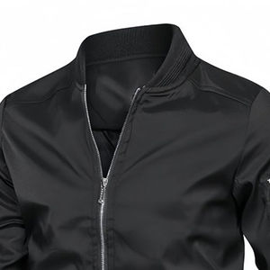 Best Quality Men's Winter Long Sleeves Casual Baseball Varsity Jacket Wholesale Customizable Size <b>Fabric</b> Material - Product Image 2