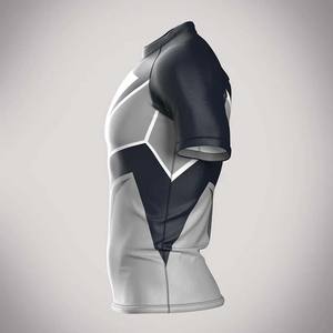 T-shirt de compression BJJ Jiu-Jitsu No Gi Rash Guard Bande antidérapante en silicone pour BJJ et vêtements de sport - Product Image 2