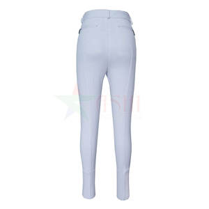 Legging d'équitation pour femme avec logo personnalisé, taille mi-haute, coupe slim, imperméable, coupe-vent, en spandex/polyester, culotte d'équitation personnalisée - Product Image 3
