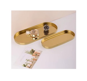 Plateau à huîtres en acier métal doré poli avec forme et taille personnalisées avec un design extra ordinaire avec le meilleur excellent prix - Product Image 4