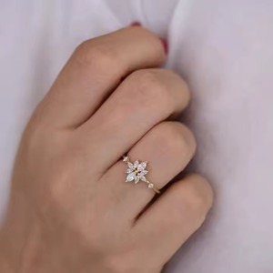 Bagues de mariage en argent sterling 925 pour femmes 1.5ct Solitaire bagues de fiançailles bijoux en gros bague en diamant Moissanite originale - Product Image 6