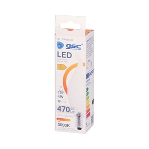 โคมไฟเทียนคริสตัลพอยท์ LED E14 4W 3000K 470 ลูเมน (GSC 200695044) - Product Image 2