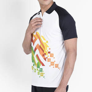 Chemises polo pour hommes fabriquées en usine Chemises de golf ajustées à séchage rapide personnalisées grande taille respirantes grande taille respirantes grande taille - Product Image 2