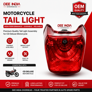 Conjunto de Luz Trasera para Motocicleta OEM, Lámpara de Freno Trasera, Repuestos de Lujo para Motocicleta, Lente Roja - Product Image 3