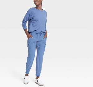 Women's Active <b>Light</b> Mid-Rise Cargo Joggers - All In <b>Motion</b> - Product Image 5