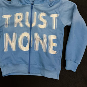 Sweat à capuche zippé en molleton de coton Boxy Fit unisexe Streetwear écologique anti-rides 430g tissu sérigraphié en soie hiver - Product Image 6