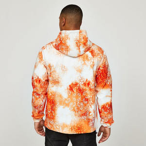 Dernières vestes coupe-vent légères et imperméables à glissière pour hommes Vêtements d'extérieur en toile à impression numérique en vrac à vendre - Product Image 2