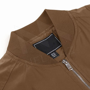 Couleur unie Bomber Veste Hommes Casual Slim Fit Baseball Hommes Vestes Nouveau Automne Mode Haute Qualité Bomber Hommes Vestes - Product Image 3