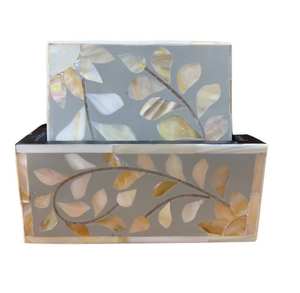 Sous-verre transparent élégant à la mode Design unique Résine d'aspect marbré avec sous-verre plaqué or pour boisson au café et au thé - Product Image 2