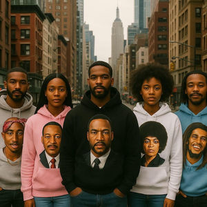 Sudadera con capucha de béisbol de invierno para hombre personalizada de alta calidad, tela de lana bordada de diseñador fabricada para uso universitario - Product Image 4