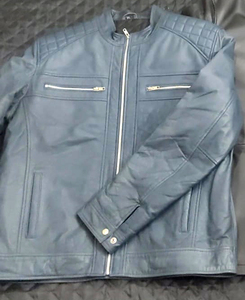 Modèle 2026 tendance, veste en cuir pour homme et femme, nouvelle mode, veste en cuir pour homme, veste en cuir coupe-vent 2025 - Product Image 1