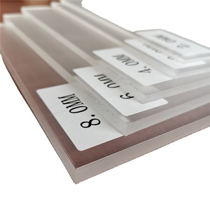 투명 아크릴 시트 고투명도 PMMA 보드 캐스트 플렉시글라스 패널 광고 디스플레이 가구 도매 - Product Image 4