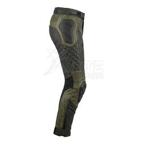 Pantalon de moto en cuir pour homme de haute qualité avec tissu respirant, doux et résistant, confortable à porter et doté de caractéristiques de sécurité - Product Image 5