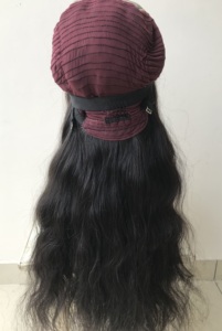 100% sin procesar 6x6 cierre ondulado Natural al por mayor crudo indio templo Remy virgen malasio virgen cutícula alineada cabello humano - Product Image 6