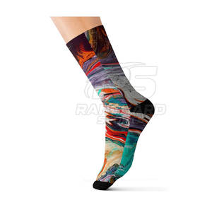 Chaussettes de sport basses, douces, respirantes, en coton doux, pour l'école, chaussettes à motif, chaussettes de sport amusantes et confortables - Product Image 6