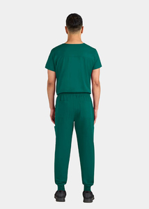 Scrubs de médecin personnalisés de haute qualité gommages en coton en gros pour hommes/femmes ensembles d'uniformes d'hôpital - Product Image 2