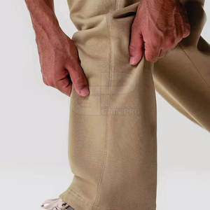 Pantalons de jogging surdimensionnés à coupe droite, streetwear tendance pour toutes les saisons, confort à domicile, pantalons de jogging pour hommes - Product Image 5