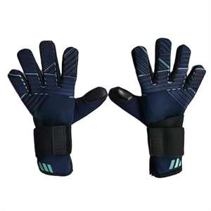 Gants de gardien de but professionnels neufs avec protection des doigts, gants de gardien de but pour adultes, épais, lisses, entraînement de football, taille - Product Image 1