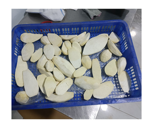 Usine de cubes de taro congelés OEM Fournisseur du Vietnam Taro pelé blanc IQF en vrac Boule de tapioca prêt à l'exportation en gros - Product Image 5