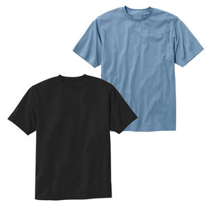 La Camiseta de cuello redondo para hombre más vendida, camisas casuales de algodón 100% con estilo, paquete de 3, venta mayorista OEM de prendas de vestir de Vinh Hung Vietnam - Product Image 2