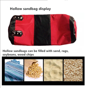 Sac de boxe Kick Boxing en cuir sacs de boxe lourds équipement de gymnastique de boxe conception personnalisée MMA formation boxe sac de boxe - Product Image 4