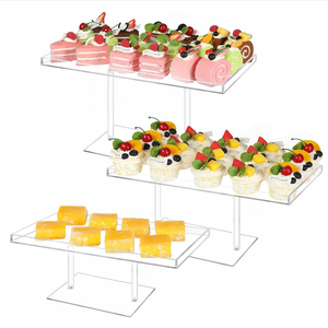 Çok şartname şeffaf akrilik Cupcake <span class=keywords><strong>stand</strong></span>ı. Düğün, parti, tatlı masası için ekran kulesi. - Product Image 1
