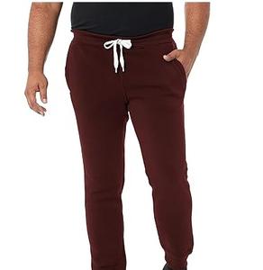 กางเกงวอร์มสีพื้นเรียบแบบเรียบง่าย สั่งทำได้ตามแบบ OEM กางเกงขายาวทรงหลวมเอวสูง มีเชือกผูก เอวยางยืด คุณภาพสูง - Product Image 6