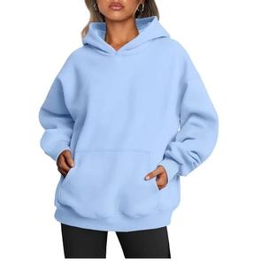 Sweatshirts à capuche décontractés pour femmes Bangladesh hiver tissu éponge respirant durable imprimé Logo avant anti-rétrécissement - Product Image 2