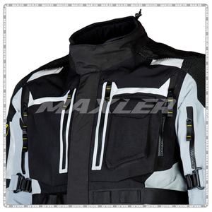 Veste de moto longue durée homologuée CE avec construction textile, veste longue de tourisme textile pour hommes, fabricant de veste de tourisme textile, étiquette privée - Product Image 4
