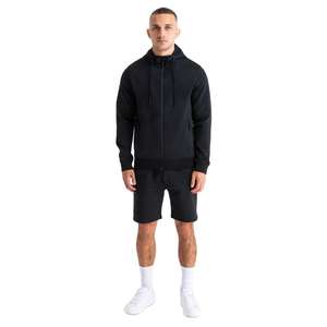 ชุดเสื้อฮู้ดและกางเกงขาสั้นแขนยาวพิมพ์ลายแขนยาวดีไซน์ใหม่ - Product Image 1