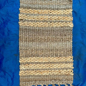 Alfombra de yute hecha a mano exótica, Alfombra tejida Natural ecológica para dormitorio bohemio, sala de estar, decoración del hogar, diseño llamativo duradero - Product Image 1