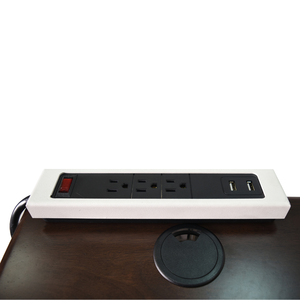 Mesa de Trabajo de Altura Ajustable de 117 cm con Doble Motor y Almacenamiento, Muebles de Oficina de Alta Calidad para Almacenamiento en Garaje o Almacén, Mesa para Trabajar de Pie o Sentado - Product Image 4