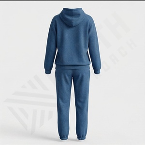 Chándales de Invierno con Capucha para Mujer, Talla Personalizada, 100% Algodón Transpirable, Diseño 2 en 1, Precio Competitivo, Nueva Llegada, Premium para Gimnasio - Product Image 2