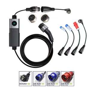 Wholesale 22kW <b>Portable</b> EVSE Type 2 GBT 3-Phase OCPP Smart APP Fast Charging Station for Residential & Workplace 11kW 7kW <b>Unit</b> - Product Image 2