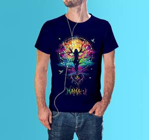 Camiseta de gran tamaño Unisex de algodón 100% de alta calidad, Camiseta con estampado personalizado de Color sólido gráfico de diseño personalizado unisex - Product Image 3