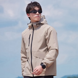 Chaqueta de Plumón de Invierno con Cremallera Completa, Chaqueta con Capucha, Chaqueta Deportiva Impermeable y Cortavientos - Product Image 1