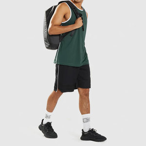 Camiseta sin Mangas de Poliéster de Alta Calidad para Hombre 2023, Ligera, de Secado Rápido, Transpirable, para Gimnasio, Fitness, Uso Casual, Talla XL - Product Image 1